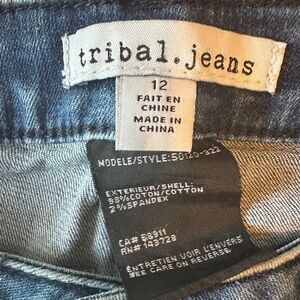 Women's Tribal Blue Denim Jeans